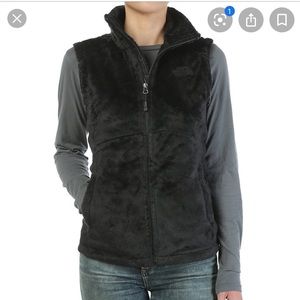 The north face women Osito vest, black, small